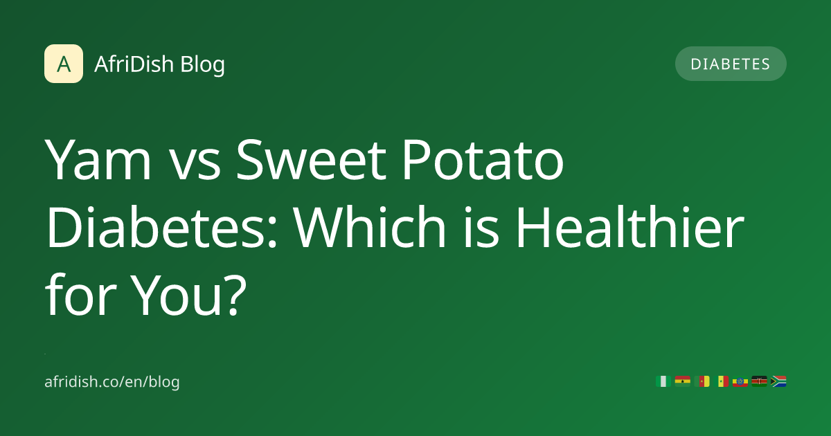 Yam vs Sweet Potato Diabetes: Which is Healthier for You?